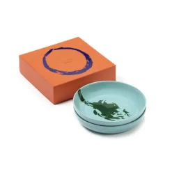 Serax Feast tableware by Ottolenghi Diep Bord 22cm H4cm Azure Artisjok Groen