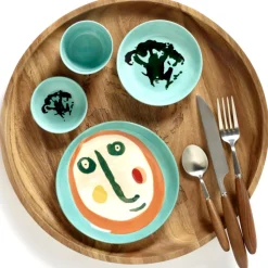 Serax Feast tableware by Ottolenghi Schotel XS 7.5cm H2cm Azure Broccoli Groen