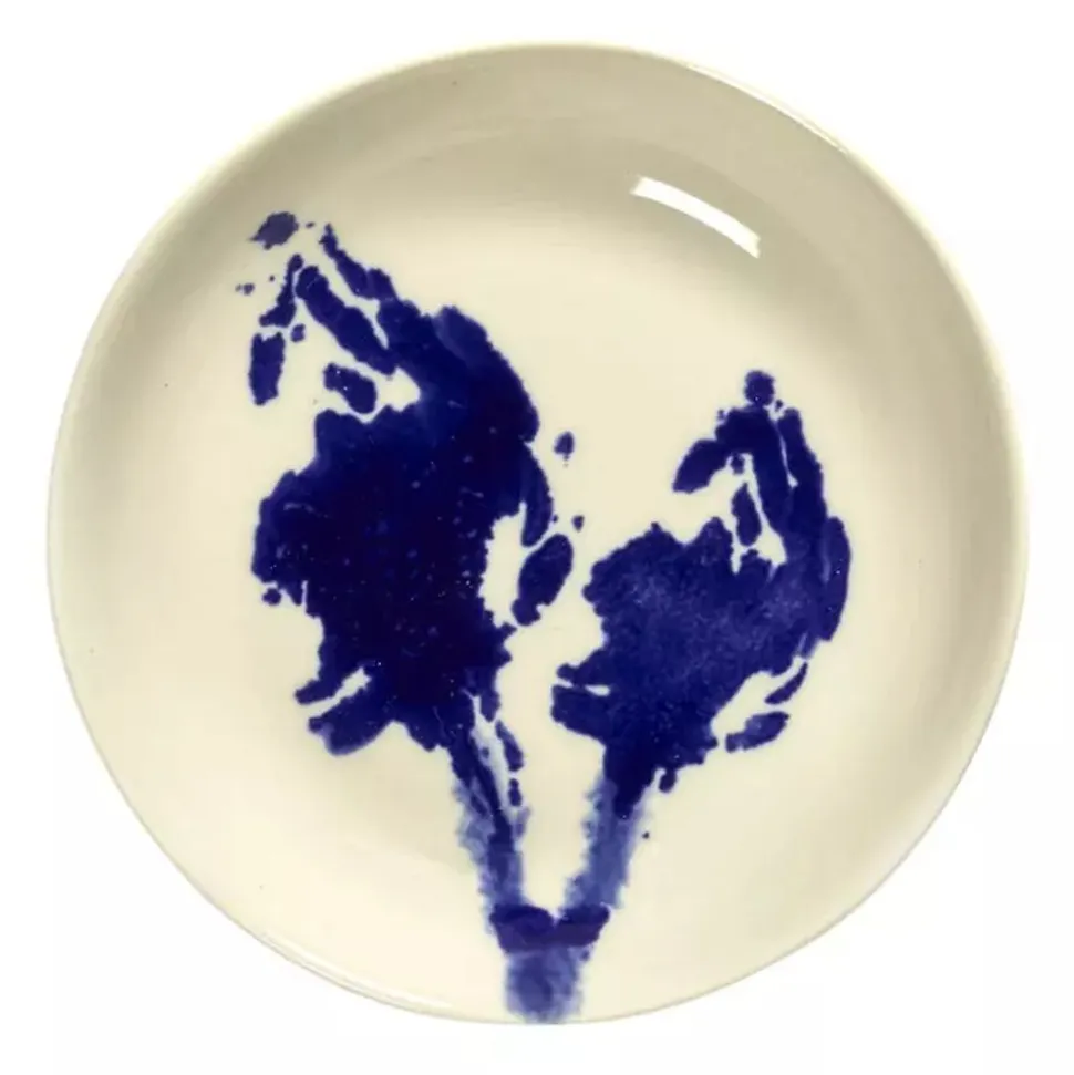 Serax Feast tableware by Ottolenghi Schotel S 11,5cm H2cm Wit Artisjok Blauw