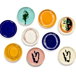 Serax Feast tableware by Ottolenghi Ontbijtbord S 19cm H2cm Wit Artisjok Zwart