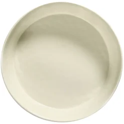 Serax Feast tableware by Ottolenghi Saladekom 28,5cm H9,5cm Wit Swirl-Stripes Rood