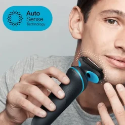 Series 5 51-M1200s Wet & Dry scheerapparaat met 1 opzetstuk, mint.