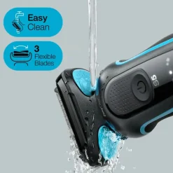 Series 5 51-M1200s Wet & Dry scheerapparaat met 1 opzetstuk, mint.