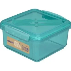 Sistema Ocean Bound Plastic To Go lunchbox met bestek Lunch Plus 1.2L