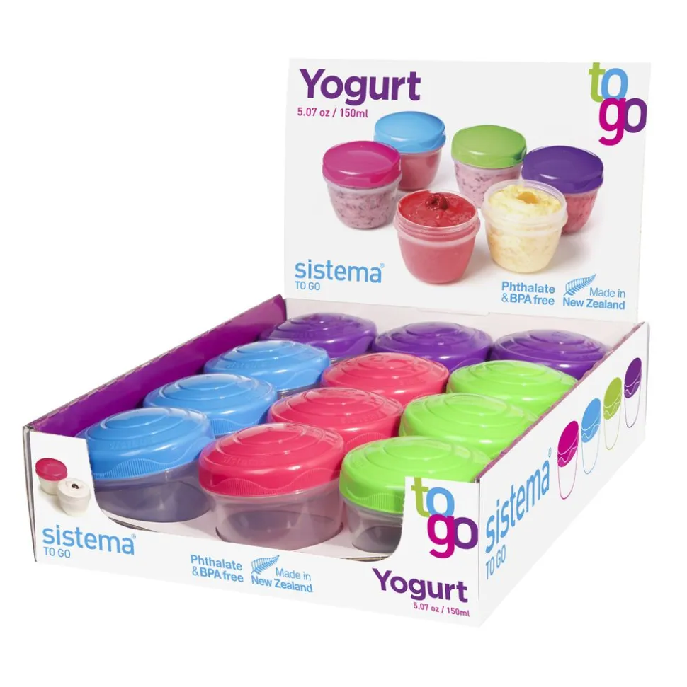 Sistema Sistema To Go yoghurtpotje 150ml (12 ass.)