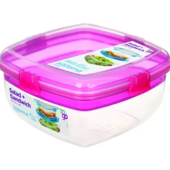 Sistema To Go Salad & Sandwich slakom met boterhamlade 1.63L