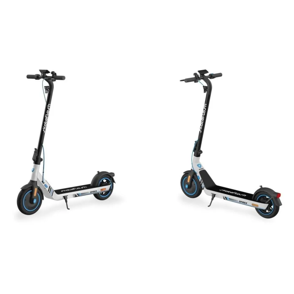 SkateFlash Spirex elektrische step 300W 7,65mAh 36V wit