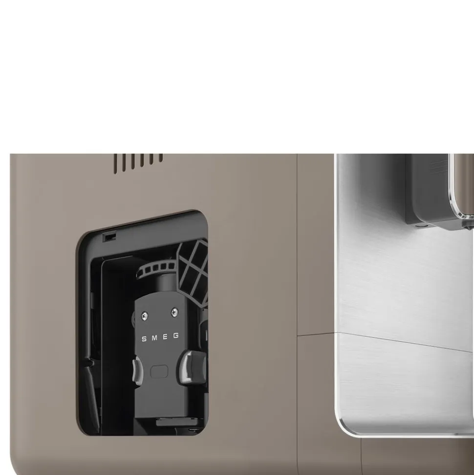 Smeg Automatische koffiemachine Taupe