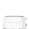 Smeg Broodrooster 2 sleuven 4 sneden Wit