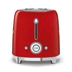 Smeg Broodrooster 2 sleuven 2 sneden Rood