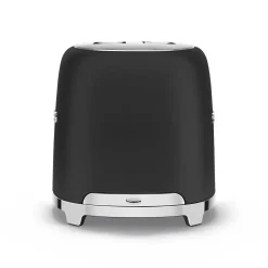 Smeg Broodrooster 2 sleuven 2 sneden Mat zwart