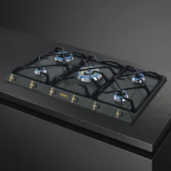 Smeg Coloniale kookplaat gas 90cm SRV896AOGH