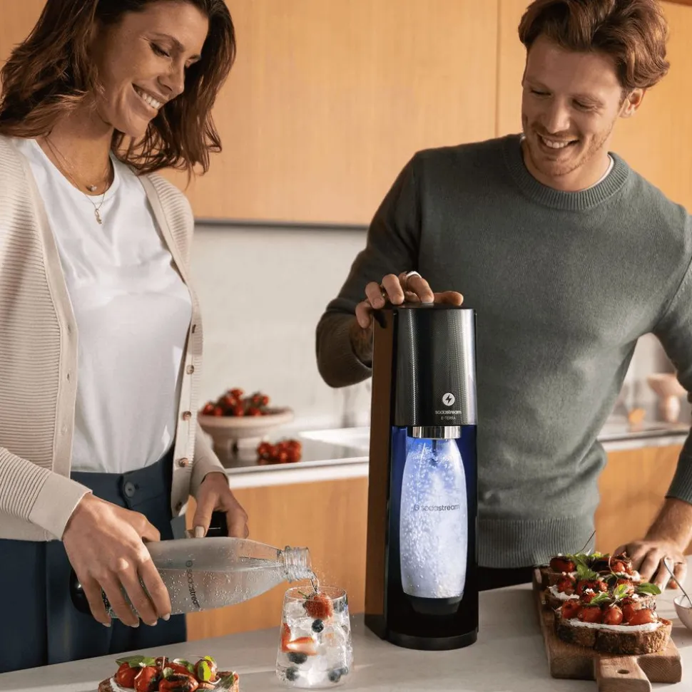 SodaStream E-Terra Zwart