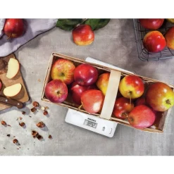 Soehnle Compact 300  Keukenweegschaal digitaal Marmer Wit