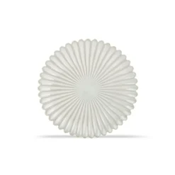 S|P Collection Lotus Plat bord 25cm nuance white