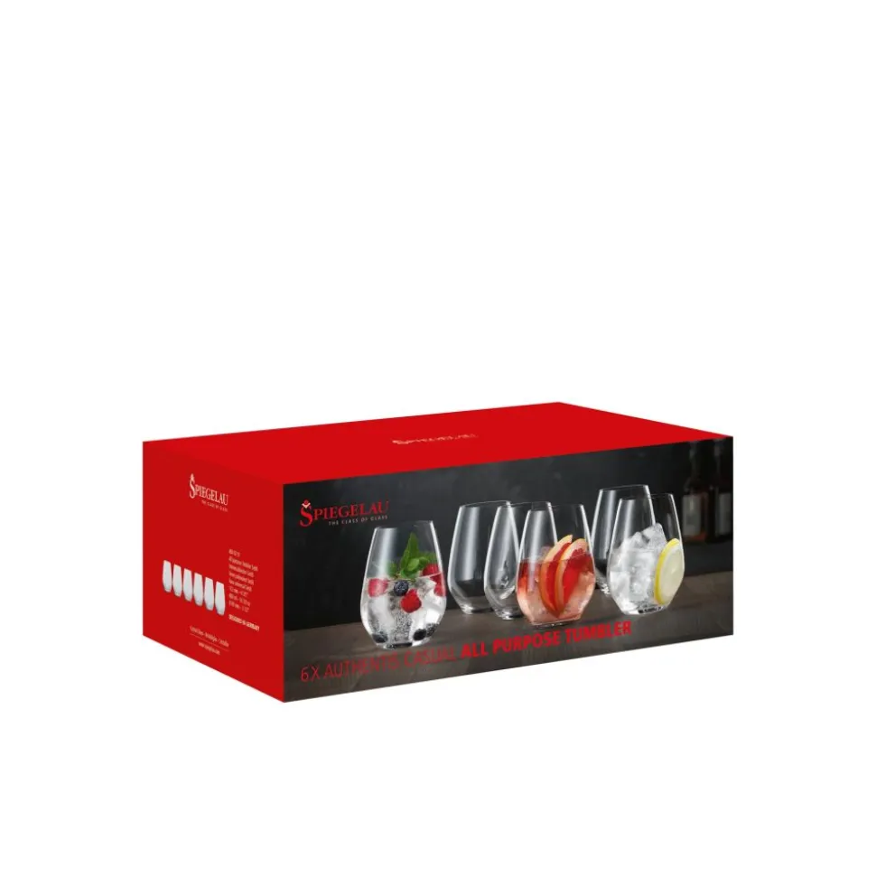 Spiegelau Authentis Casual All purpose glas 46cl set/6