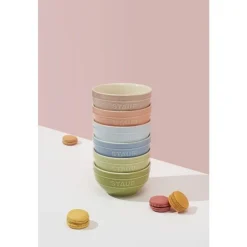 Staub Macaron Keramische Kommenset 12 cm 6 stuk
