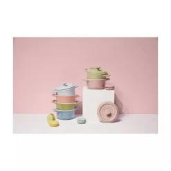 Staub Macaron Set van 6 mini keramische cocottes 10 cm