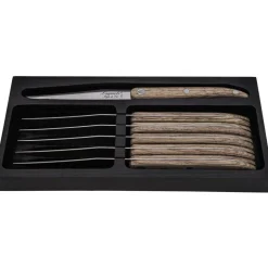 Style de Vie Innovation Line Steakmes Set6 Eik Gekarteld Lemmet