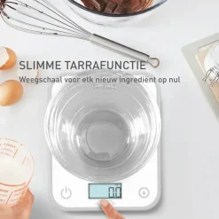 Tefal BC50U0V0 Optiss Keukenweegschaal White