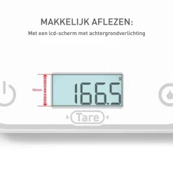 Tefal BC50U0V0 Optiss Keukenweegschaal White