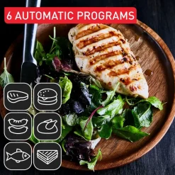 Tefal GC718D10 OptiGrill+ Intelligente Grill - 6 programma's