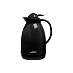 Thermos Black Push Schenkkan 1l Zwart
