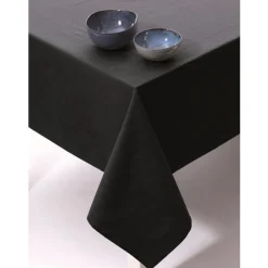 Tint Basic Uni Tafelkleed 170X350 Black