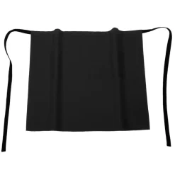 Tiseco Bistro Schort, 4 zakken, 105x85 cm, zwart