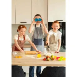 Tiseco CHAMBRAY Kinderschort 52x63cm, rust