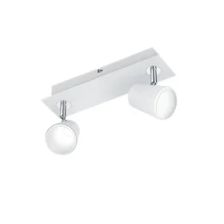 Trio NARCOS LED SPOT METAL MAT WIT 2X6W