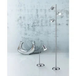 Trio NARCOS TAFELLAMP METAL NICKEL MAT