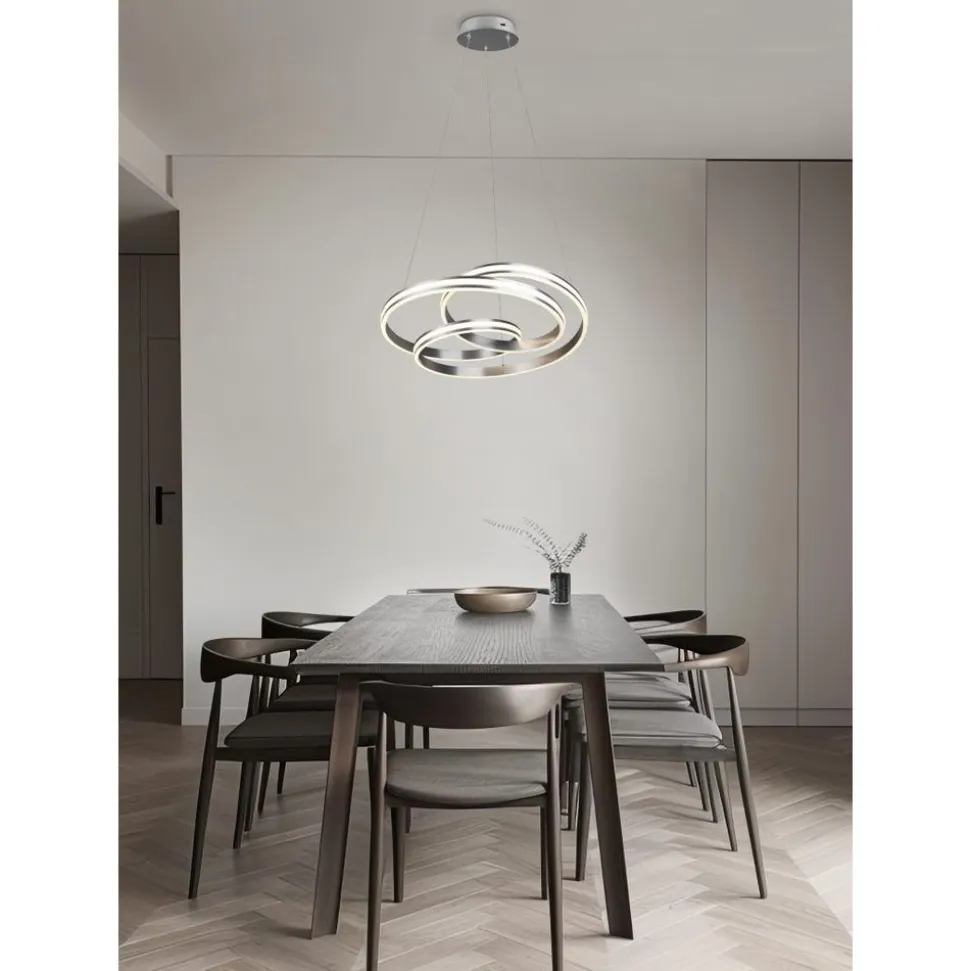 Trio NURIA - 326210107 incl.1x60W LED/7200Lm/2300+3000+4000K