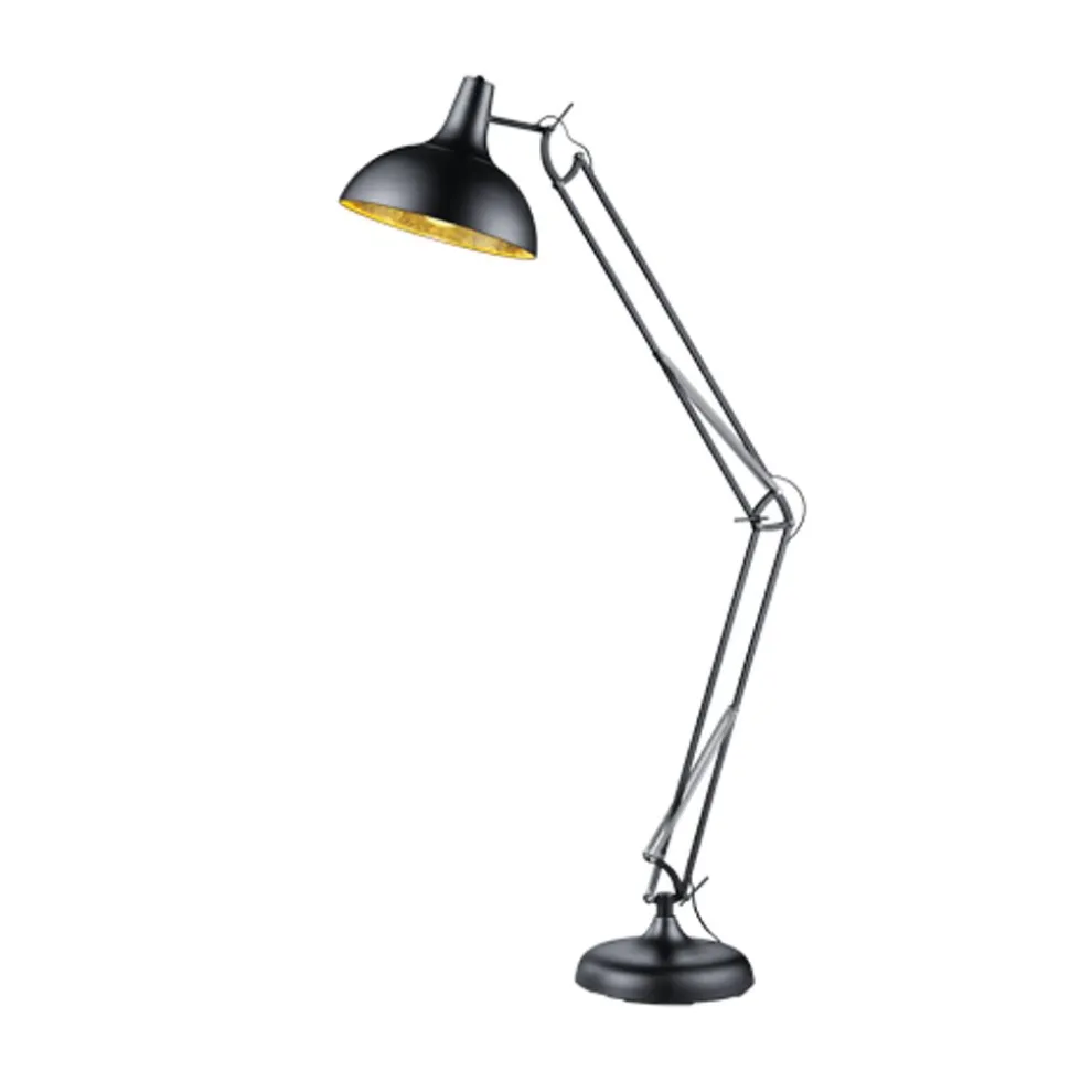 Trio SALVADOR FLOOR LAMP METAL BLACK MAT