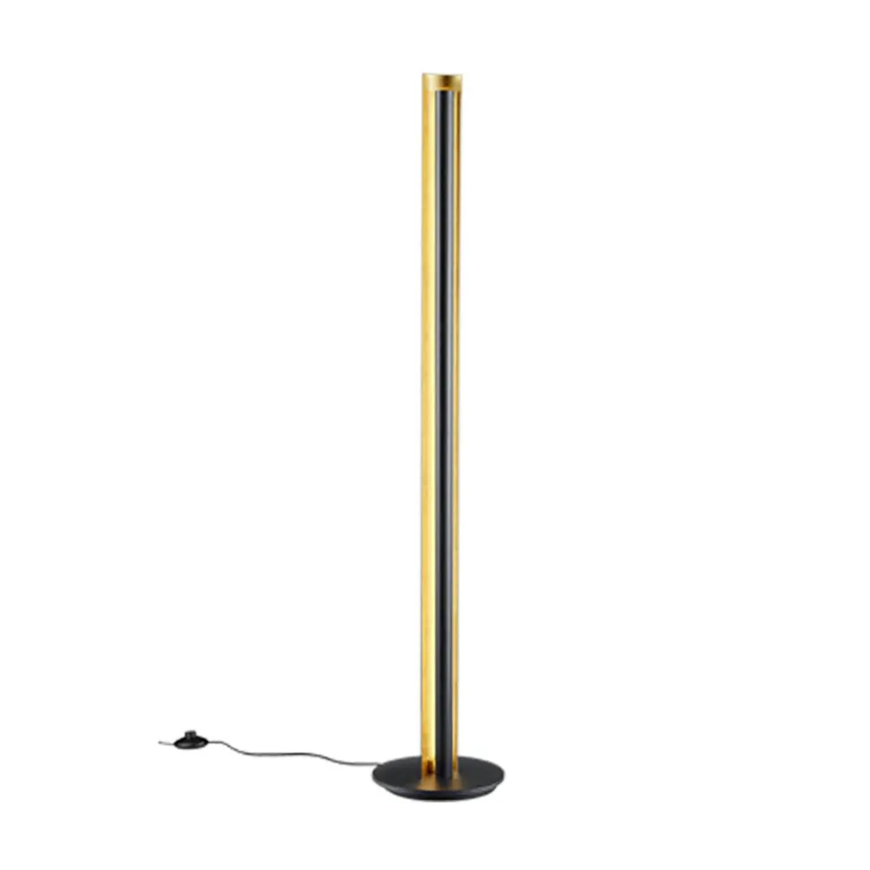 Trio TEXEL FLOOR LAMP METAL BLACK