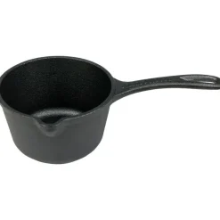 Valhal Outdoor Sauspan gietijzer met steel 1 liter