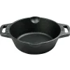 Valhal Outdoor Skillet gietijzer met handgrepen 15 cm