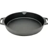 Valhal Outdoor Skillet gietijzer met handgrepen 30 cm