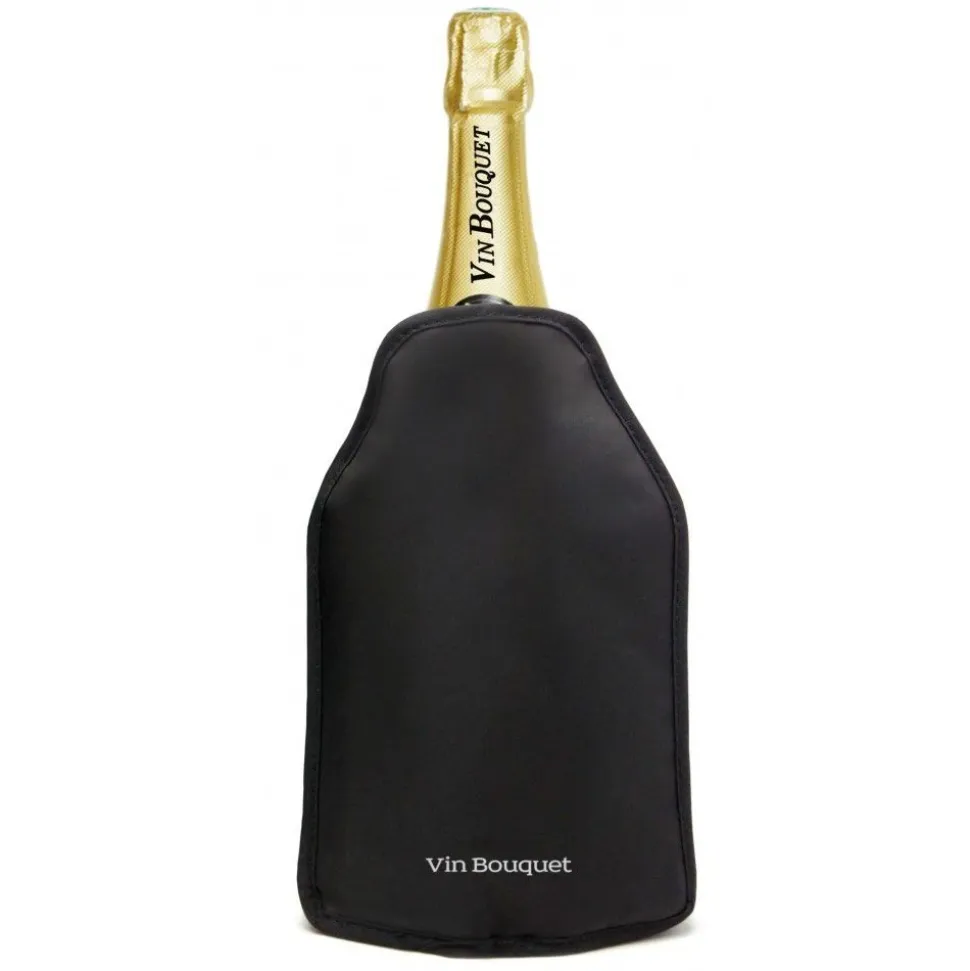 Vin Bouquet Flessenkoeler met gel met elastische band