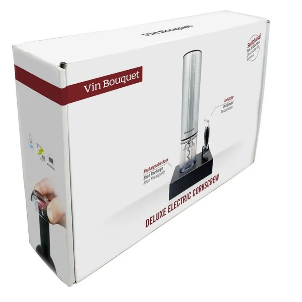 Vin Bouquet Kurkentrekker elektrisch deluxe