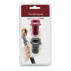 Vin Bouquet  Stoppen voor vacuumpomp set van 2