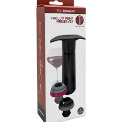 Vin Bouquet  Vacuumpomp manueel met 2 stoppen
