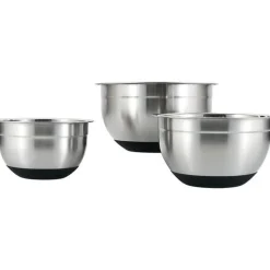 Virto Puro Mengkommen - Set van 3 - Roestvrij staal