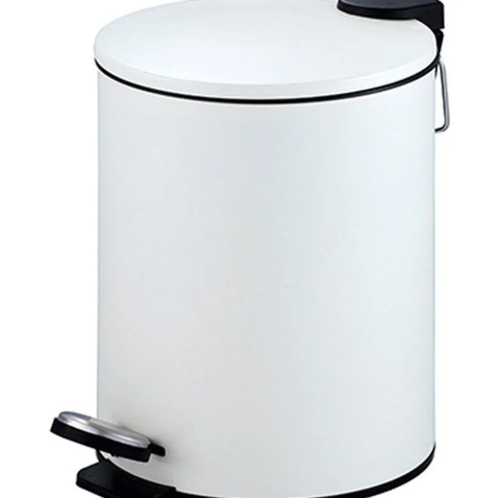 Virto Puro Pedaalemmer - 5L - 20 x 20 x 27,5cm - Wit