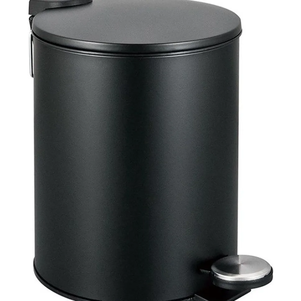 Virto Puro Pedaalemmer - 5L - 20 x 20 x 27,5cm - zwart