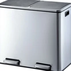 Virto Puro Pedaalemmer - 2x30L - 61 x 38 x 68cm