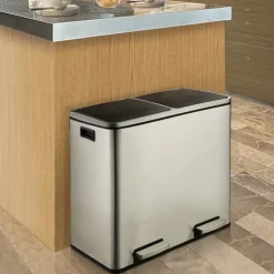 Virto Puro Pedaalemmer - 2x30L - 61 x 38 x 68cm