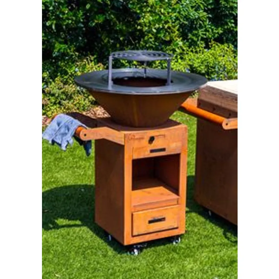 Virto Puro VP-BG2-A Houtgestookte Barbecue Cortenstaal 100x100