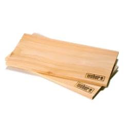 Weber Cederhouten rookplanken groot Set van 2, 15 x 40 cm