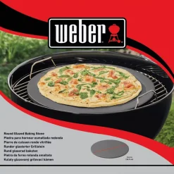 Weber Geglazuurde Pizzasteen Ø 36 cm